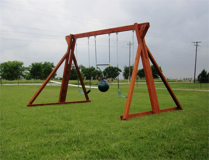 stand alone swing set