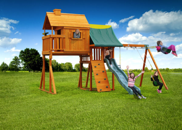 Sky Treehouse Cabin Playset