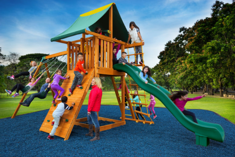 Ultimate 1 Cedar Swing Set Swingset & Toy Warehouse