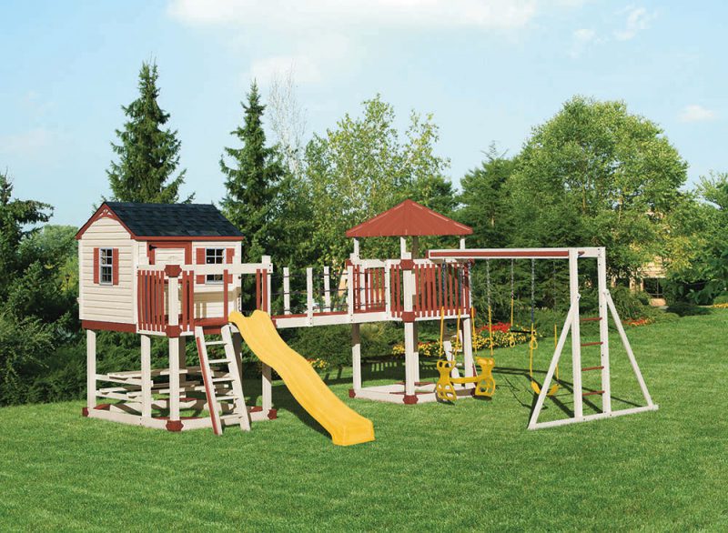 C5 CASTLE PLAYGROUND Swingset & Toy Warehouse