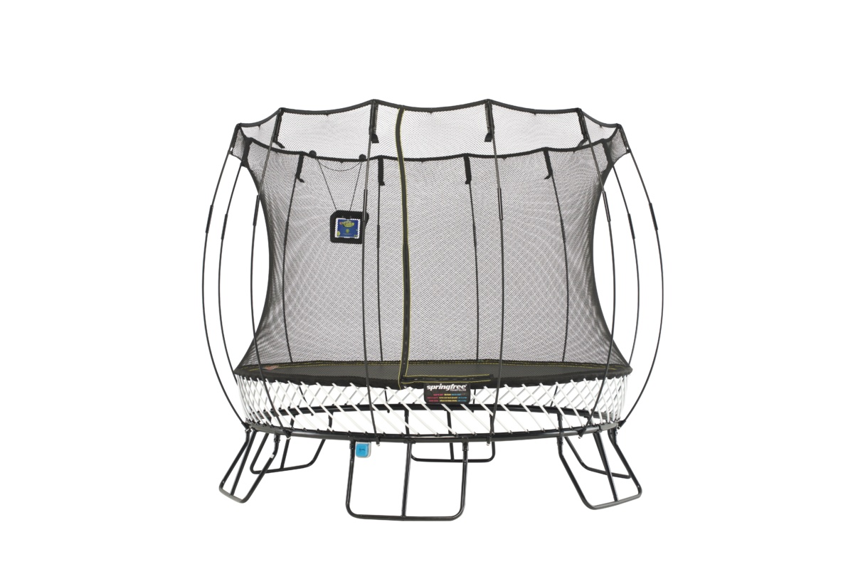 Springfree trampoline basketball hoop amazon