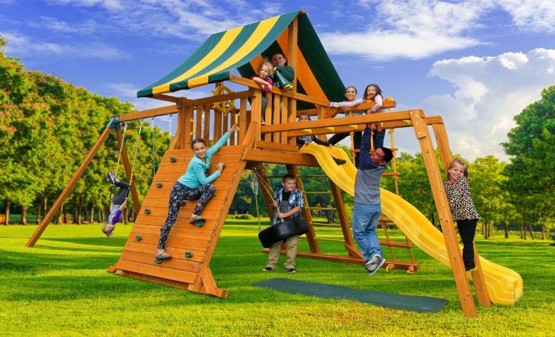 the warehouse swing set