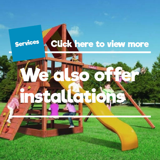 Wooden Swing Sets Installation Service Swingset Toy