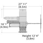 Olympian Outlook XL4 Dimensions