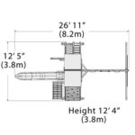 Olympian Summit 1 Dimensions