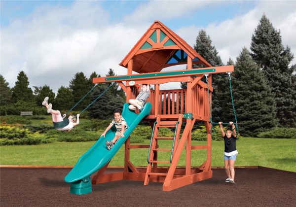 Adventure Treehouse Jumbo Space Saver - Wood Roof