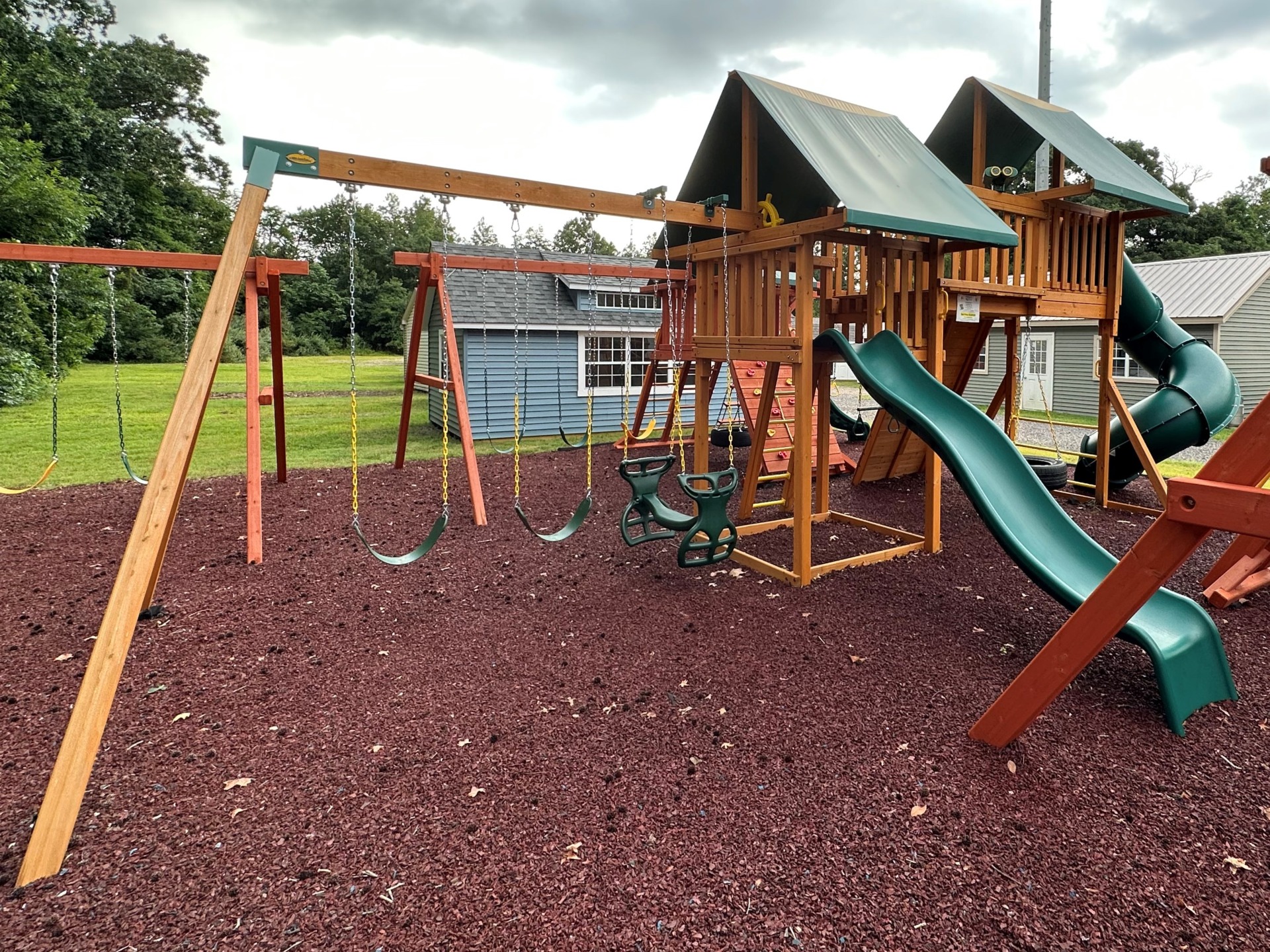 Freehold Fantasy Display Swingset & Toy Warehouse