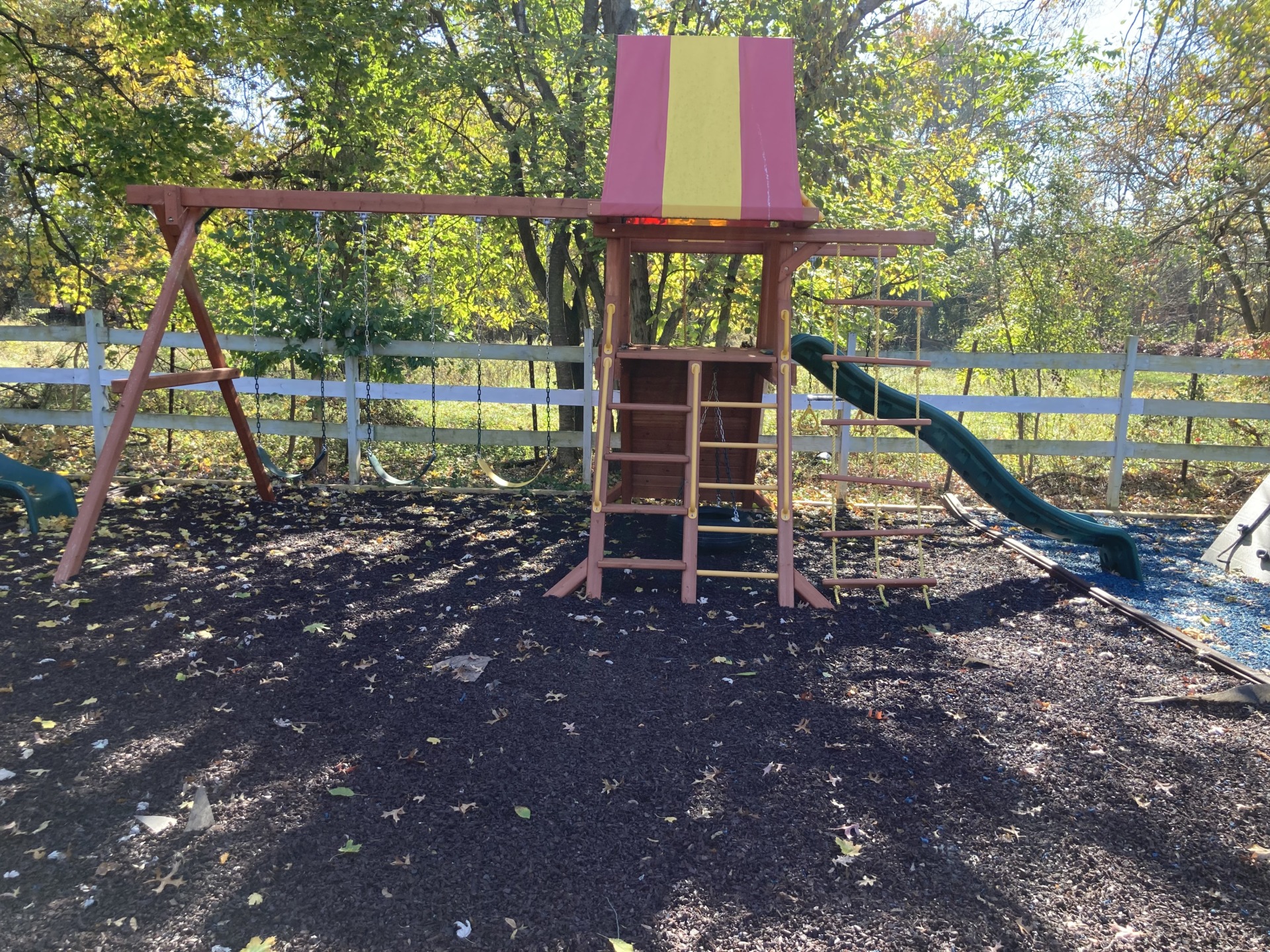 Flemington Lion's Den Display Swingset & Toy Warehouse