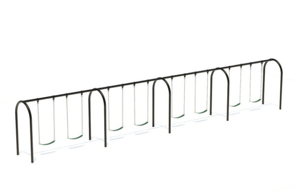 3.5" Arch Swing Frame 8ft- 4 Bay