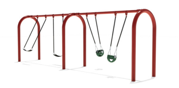 5" Arch Swing Frame 8ft- 2 Bay