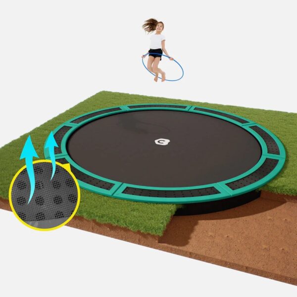 14' Round with Green Pad