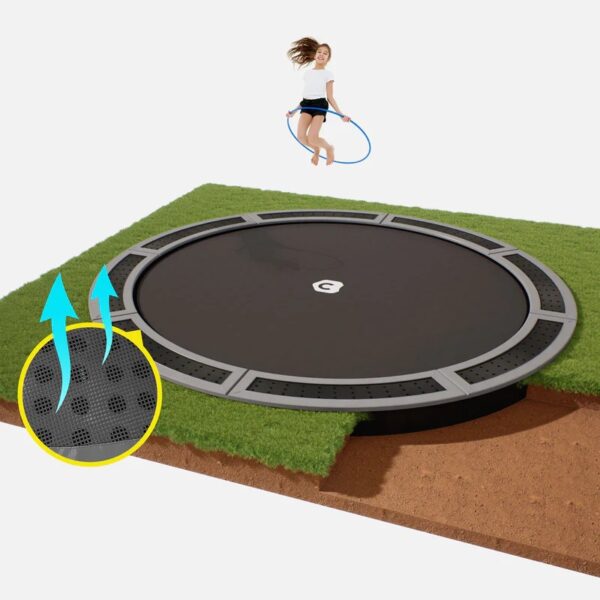 14' Round with Gray Pad