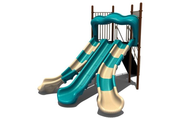 6' Free Standing Triple Sectional Slide