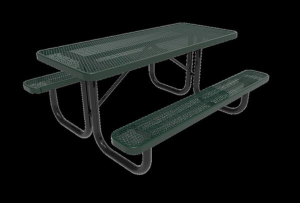 Expanded Metal Picnic Table