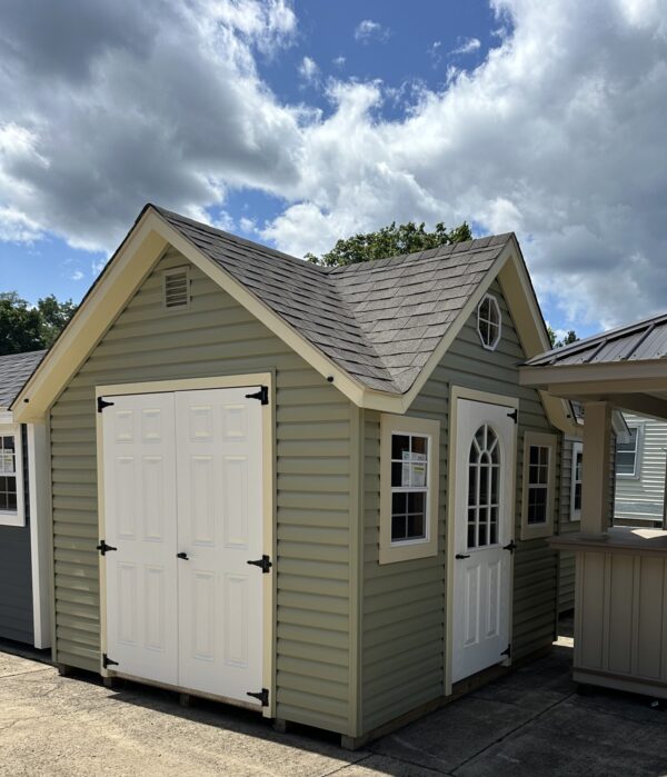 10x10 Reverse Gable Vinyl Shed Flemington