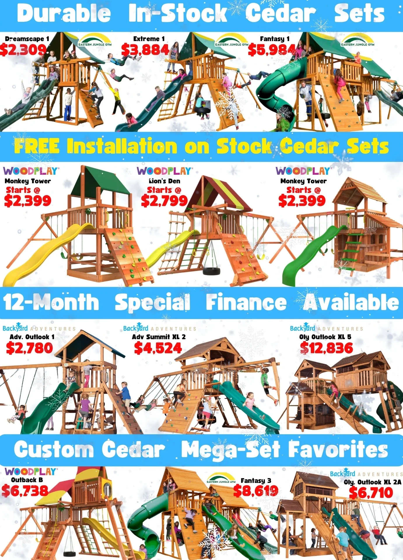 Swingset promotional flyer: January 2026