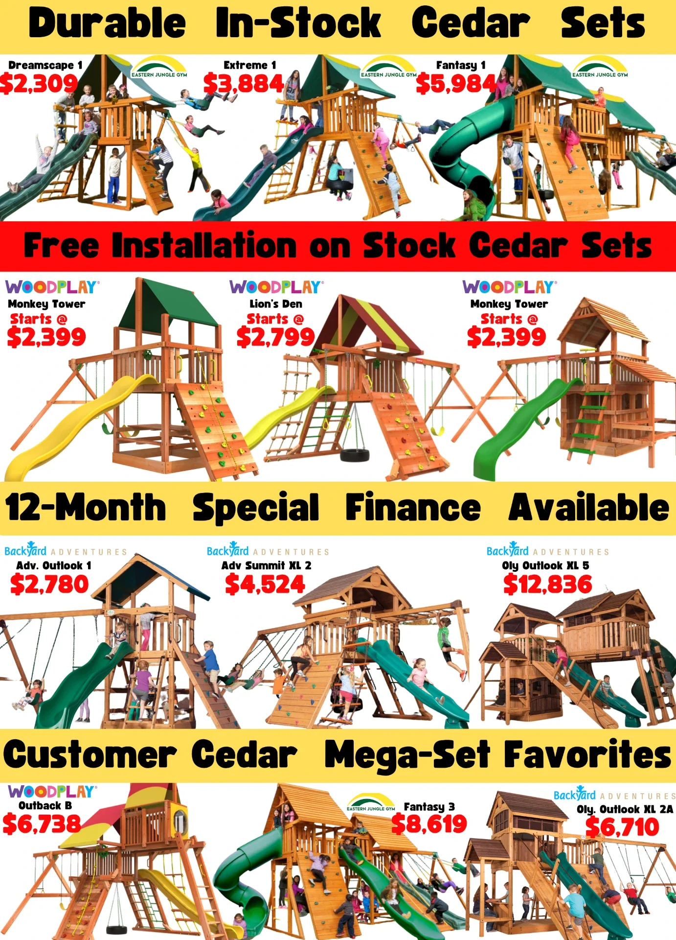 Swingset promotional flyer: November 2025