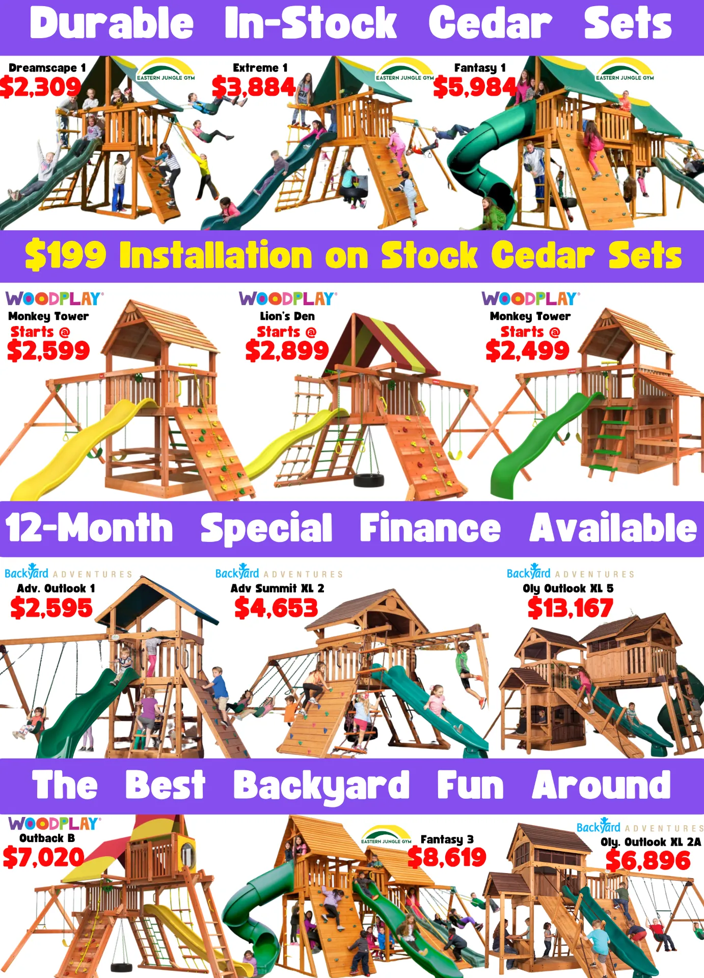 Swingset promotional flyer: October 2026