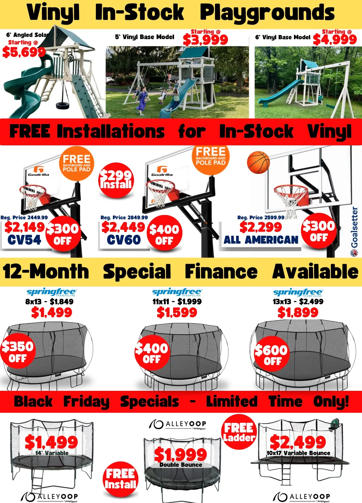 Swingset promotional flyer: Promo Page 2