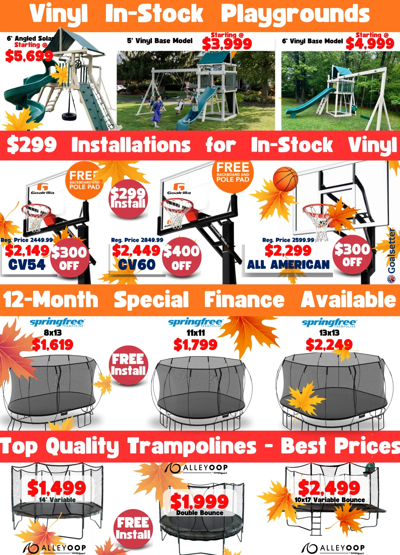 Swingset promotional flyer: Promo Page 2