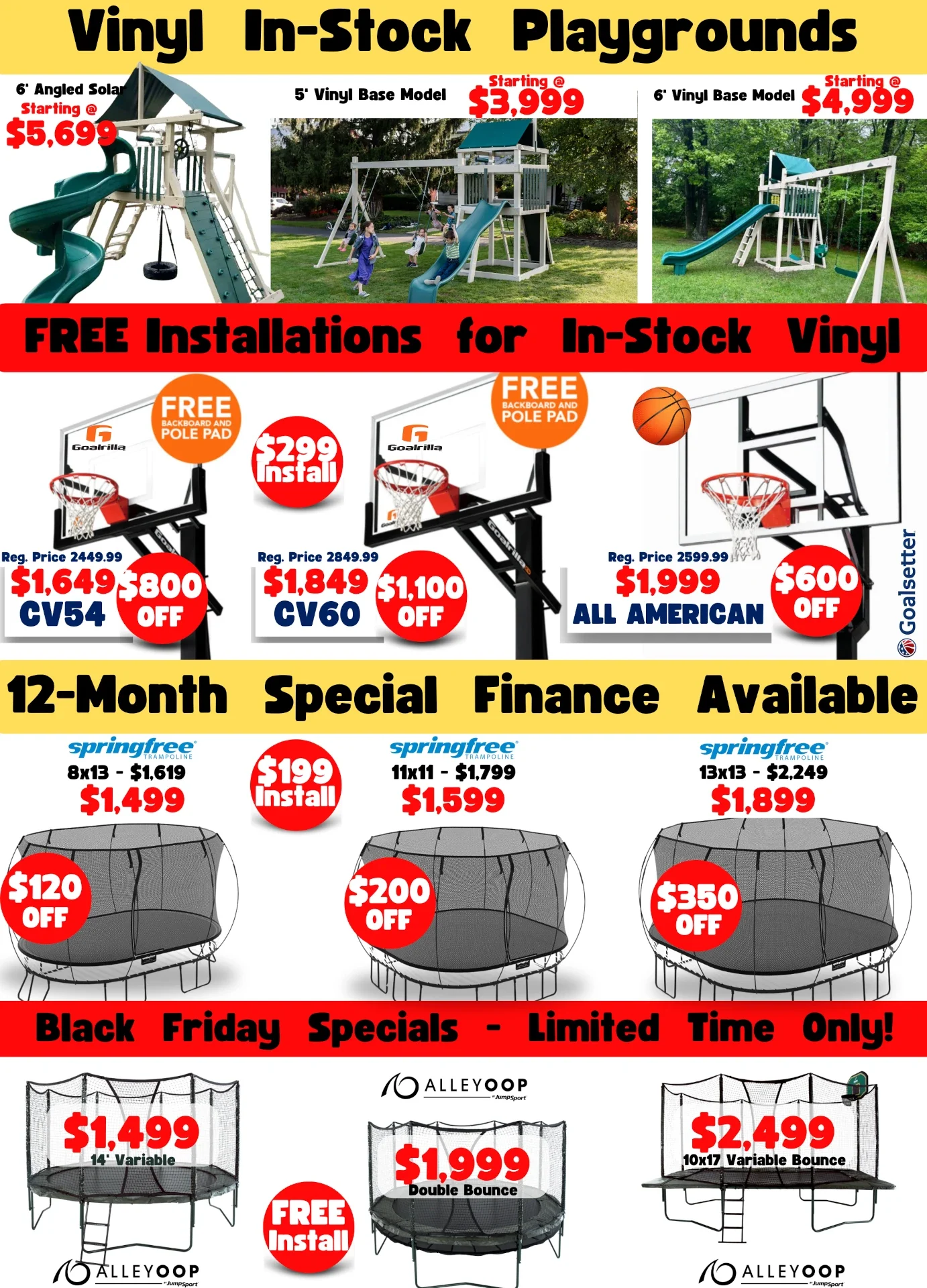 Swingset promotional flyer: Promo Page 2
